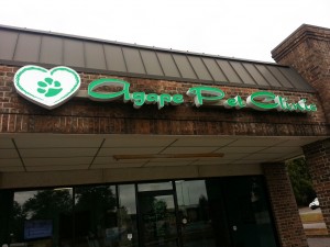 Picture of new wall sign by Electremedia.